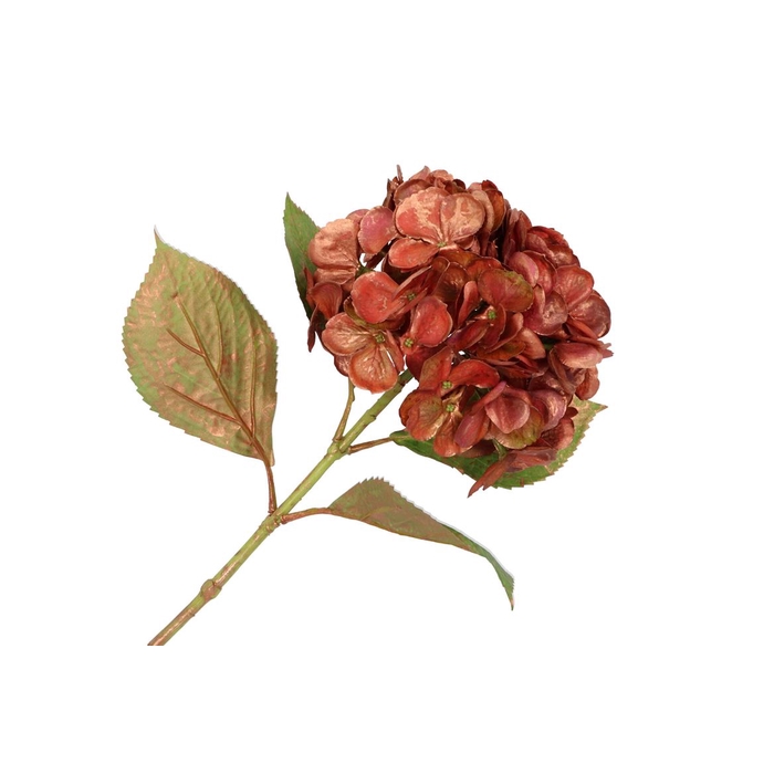 <h4>Silk Hortensia Copper Pink 68cm</h4>