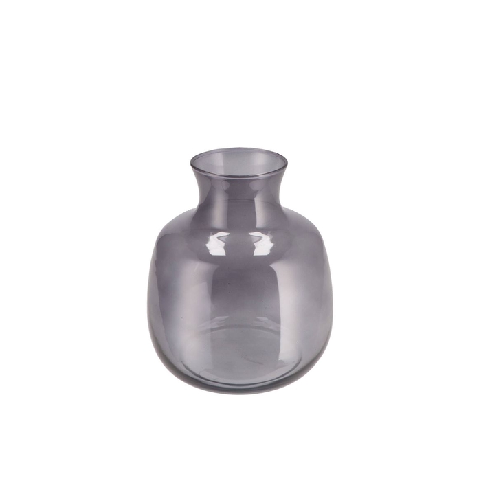 <h4>Mira Smoke Glass Bottle Big 16x16x19cm</h4>