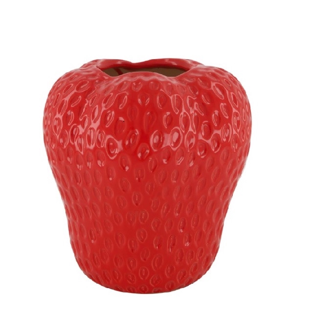<h4>Ceramics Exclusive Strawberry vase d18*20cm</h4>