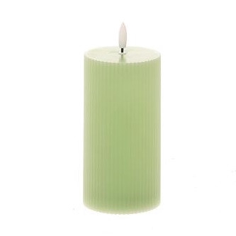 <h4>Candle LED cyclinder d07.5*15cm ex.AA</h4>