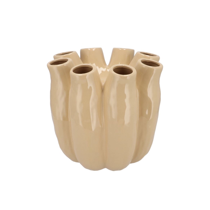 <h4>Luna Sand Tube Vase 24x24cm</h4>