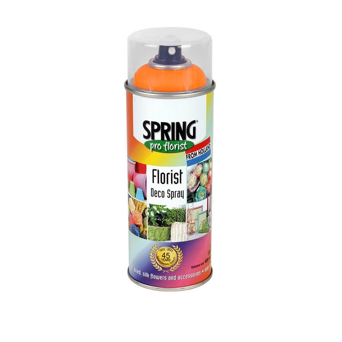<h4>Spring Decor Spray 400ml Fluor Oranje 205</h4>