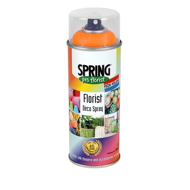 Spring decor spray 400ml fluor orange 205