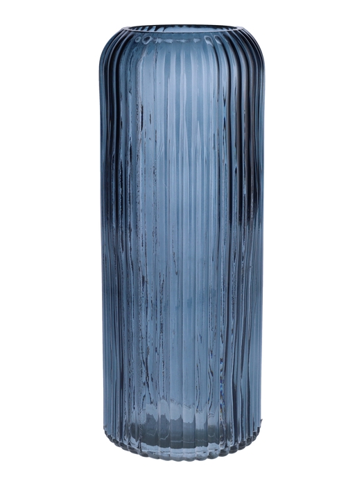 <h4>DF02-665303500 - Vase Nora d7.2/10xh25 denim blue</h4>