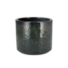 Javea Cilinder Pot Glazed Green 17x15cm
