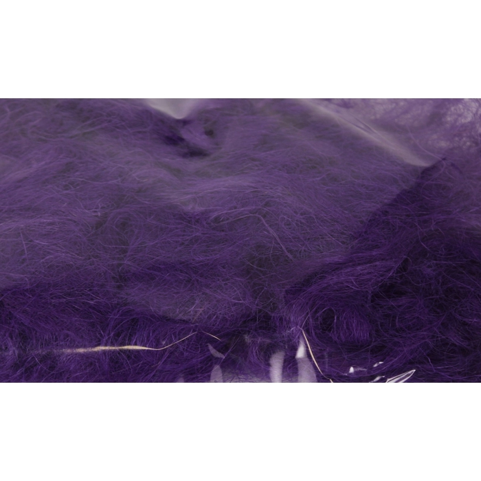 <h4>Fuzzy fibre 250 gram in poly Purple</h4>