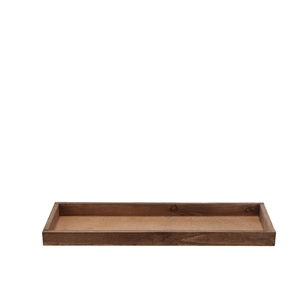 Wood Tray Grey 42x14x3cm