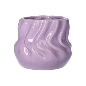 DF03-710610947 - Pot Twister d14.2/16.5xh13.4 lilac