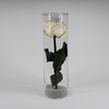 Glass d10x30cmh Rose Champagne