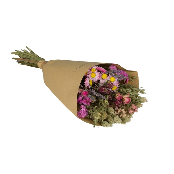 <h4>Droogbloemen-Field Bouquet Medium 50cm-Pink</h4>