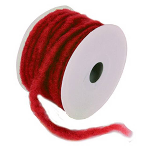 <h4>Wool wire on roll ø7mmx 20mtr red  colournr 26</h4>