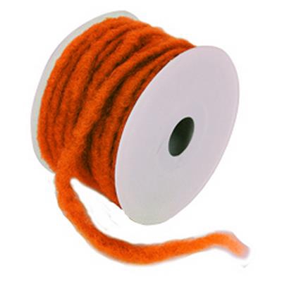 Wool on roll ø7mmx 20mtr orange colournr 82