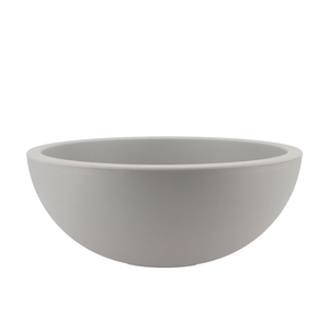 Plastique Blanc/gris Bowl 40x16cm