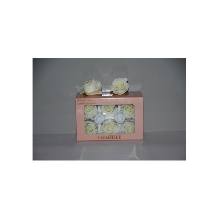 <h4>PRESERVED ROSES INES PASTEL YELLOW</h4>
