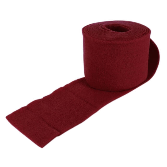 Heavy Wool 150 mm x 5 MTR. bordeaux red