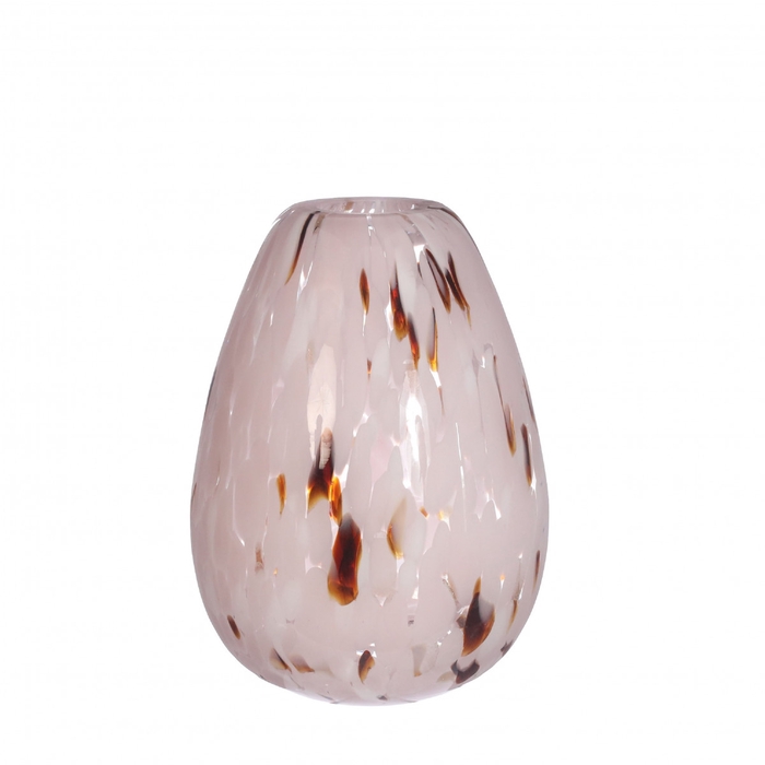 Glass Vase Lily spots d4/16*23cm