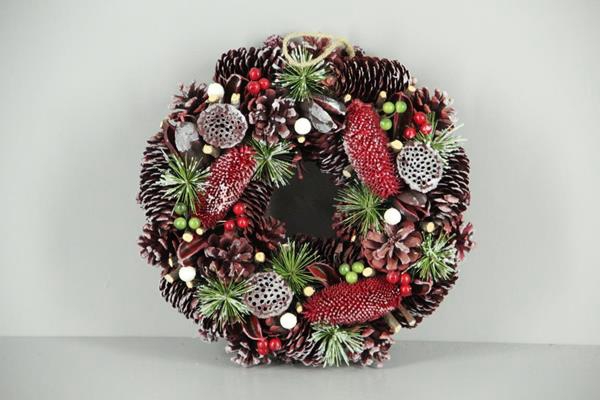 Wreath Christmas 30cm (16146)