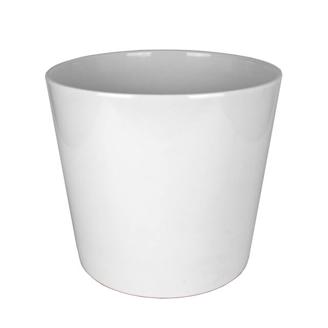 <h4>Pot Dallas Ceramics Ø24xH24cm white shiny</h4>