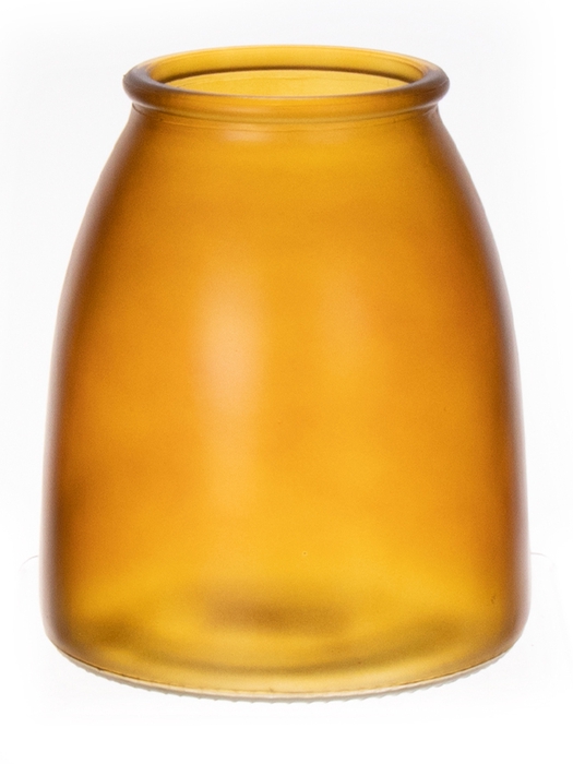 <h4>DF02-590090900 - Vase Amori d8.5/13xh15 amber</h4>