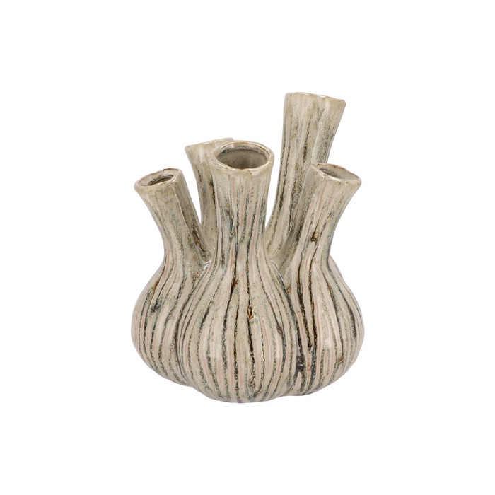 <h4>Aglio Green Active Glaze Vase 26x35cm</h4>