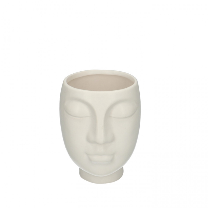 <h4>Ceramics Pot face d11*14.5cm</h4>