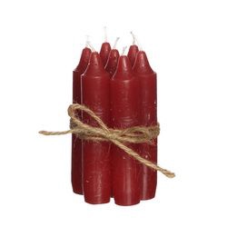 CANDLE TAPPER RED H11 7PCS