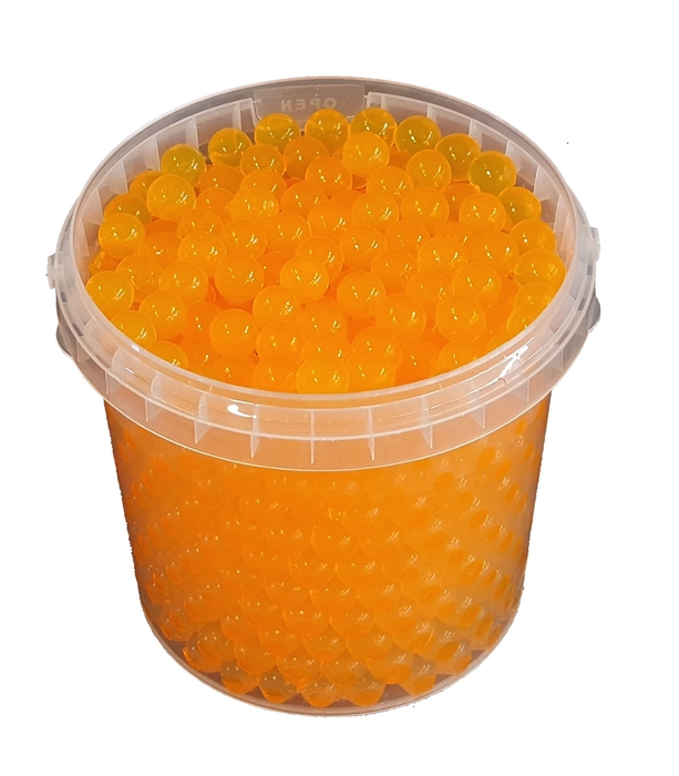 Gel pearls 1 ltr bucket orange