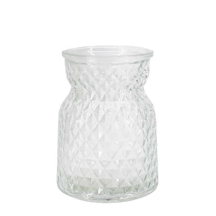 <h4>Glass boedapest vase d12 16cm</h4>