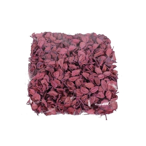 Cotton pods 250gr in poly Frosted Pink