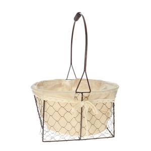 Baskets Lamanda tray 30*20*16/40cm
