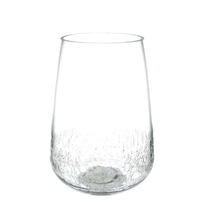 Glass Oneida vase d20*28cm