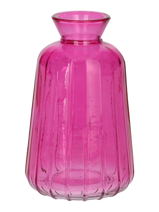 <h4>DF02-666116300 - Bottle Carmen d3.5/6.5xh11 fuchsia transparent</h4>