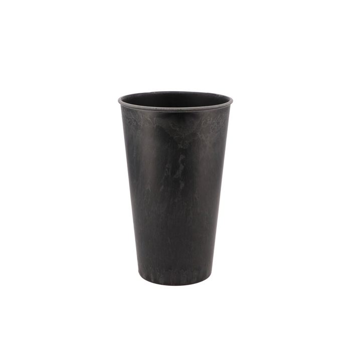<h4>Melamine Grey Vase 15x24cm</h4>