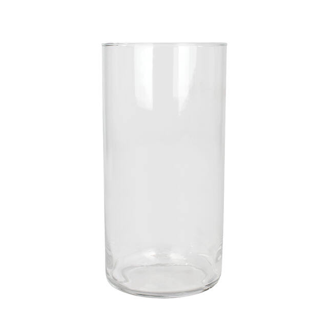 Vase Lusaka glass Ø15xH30cm HC