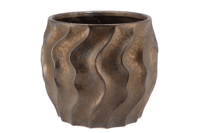 Karbala Bronze Pot 23x19cm