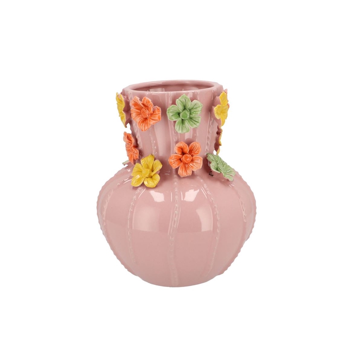 <h4>Flower Light Pink Vase 26x33cm</h4>