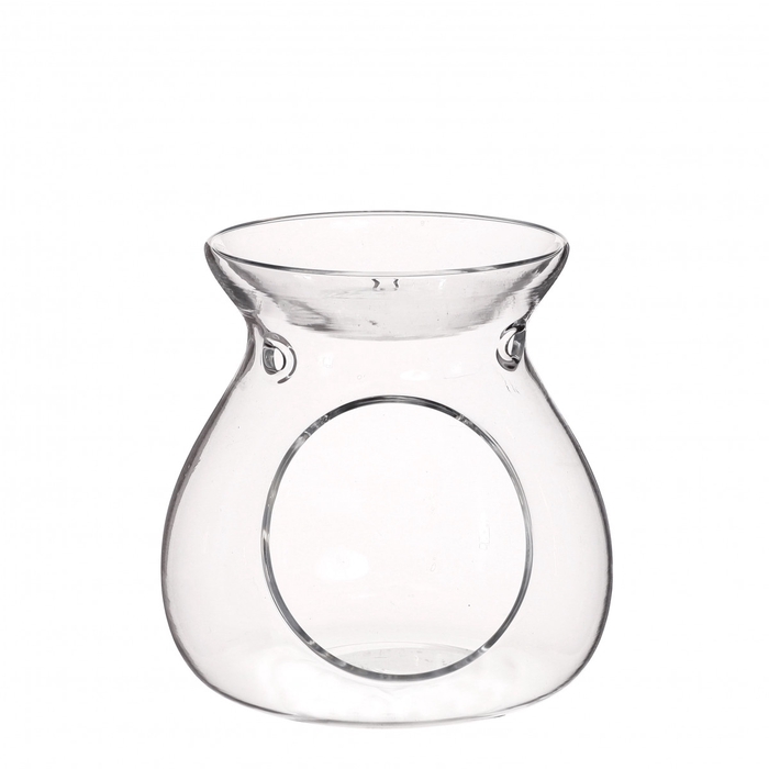 Homedeco Aroma houder glas d10*10cm