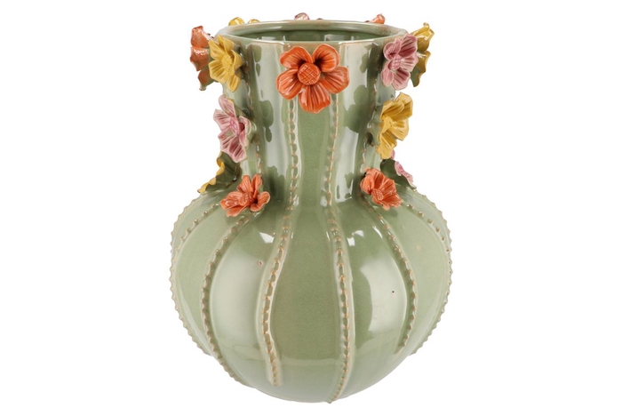 <h4>Flower Pistache Vase 26x33cm</h4>