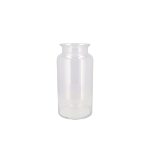 Glas Mouthblown Milk Bottle 30x19cm