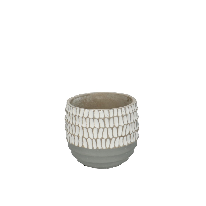 <h4>Ceramics Teramo pot d11.5*10cm</h4>