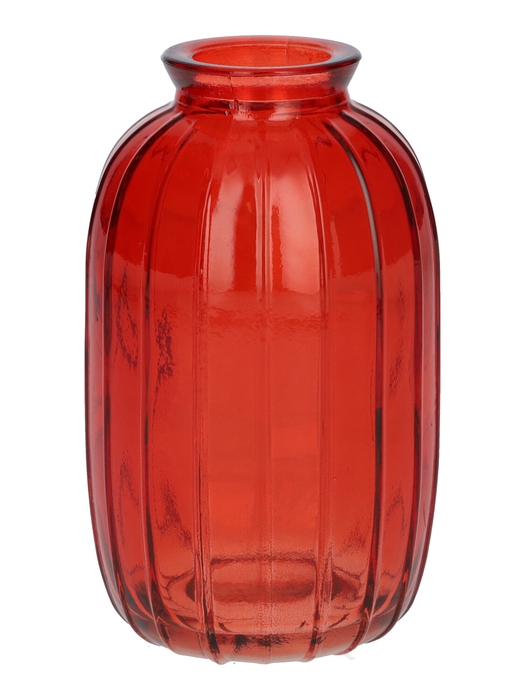 <h4>DF02-666115200 - Bottle Carmen d4/7xh12 cherry red transparent</h4>