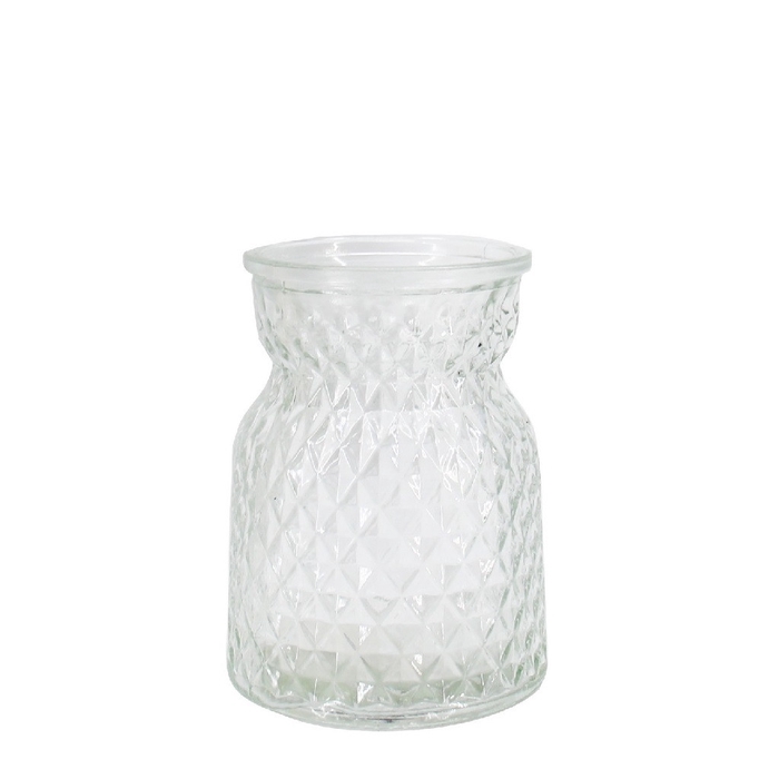 <h4>Glass Boedapest vase d10*13.5cm</h4>