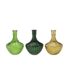 Dayah Forest Green Glass Vase 17x24cm