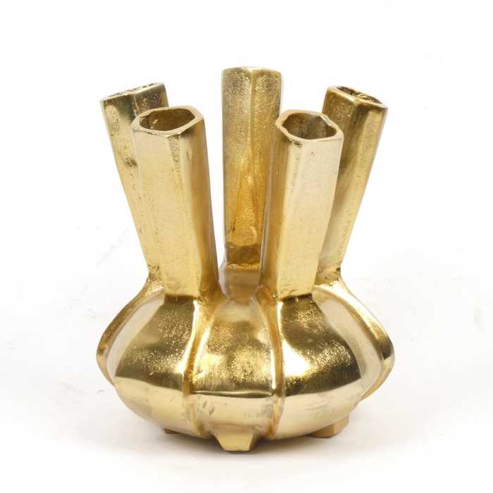 <h4>Alu Vase Gold P 26cm 41762</h4>