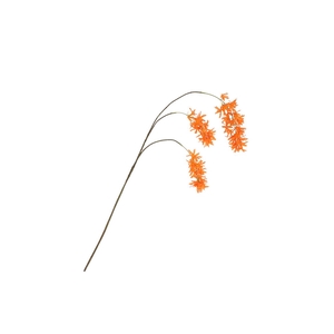 Silk Wisteria Orange 93cm