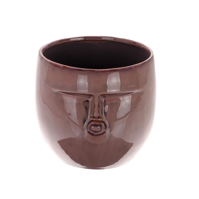 <h4>Ceramics Pot face d11/12*10.5cm</h4>