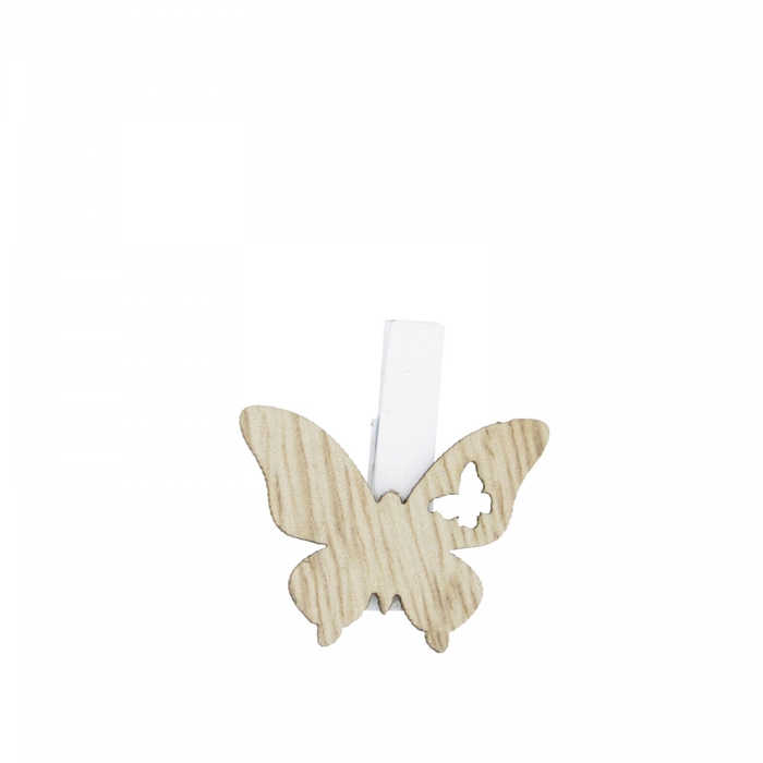 Spring Butterflie/clip 03/4cm x36