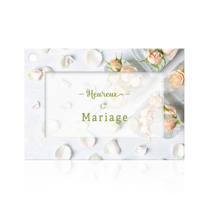 <h4>heureux mariage - 10 cartes par paquet - 1117016F</h4>