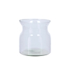 Glass Roca Milk Bottle Clear 16x20cm