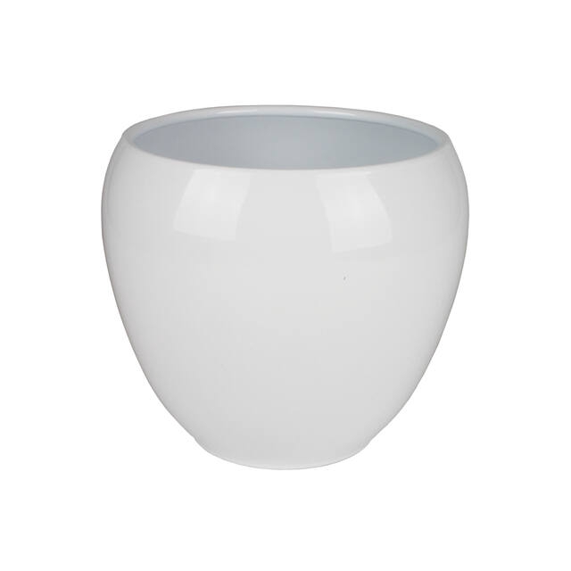 <h4>Pot Rian ceramic ES17xH15cm white</h4>